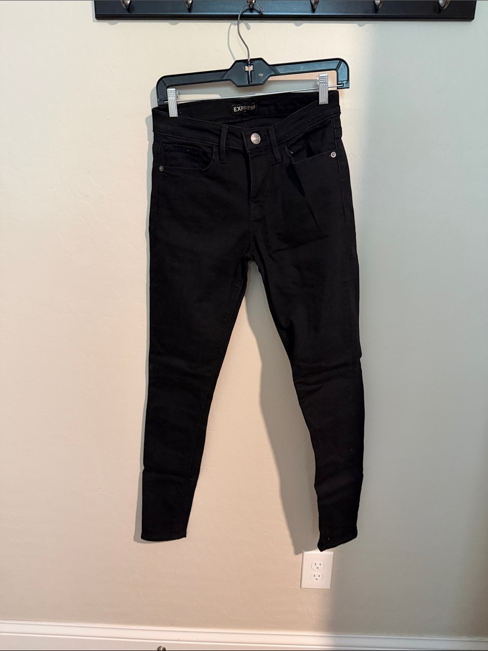 Express Black Skinny Jeans for Women